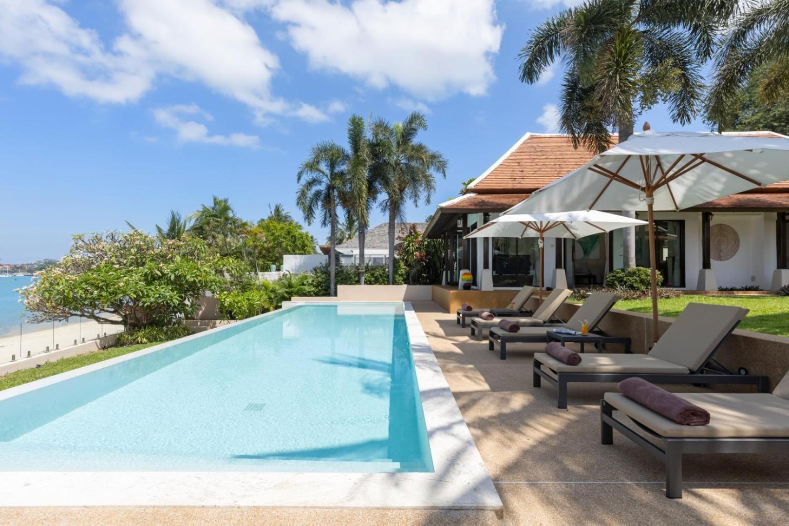Bacaya Beachfront Villa Bang Rak Beach  Esterno foto