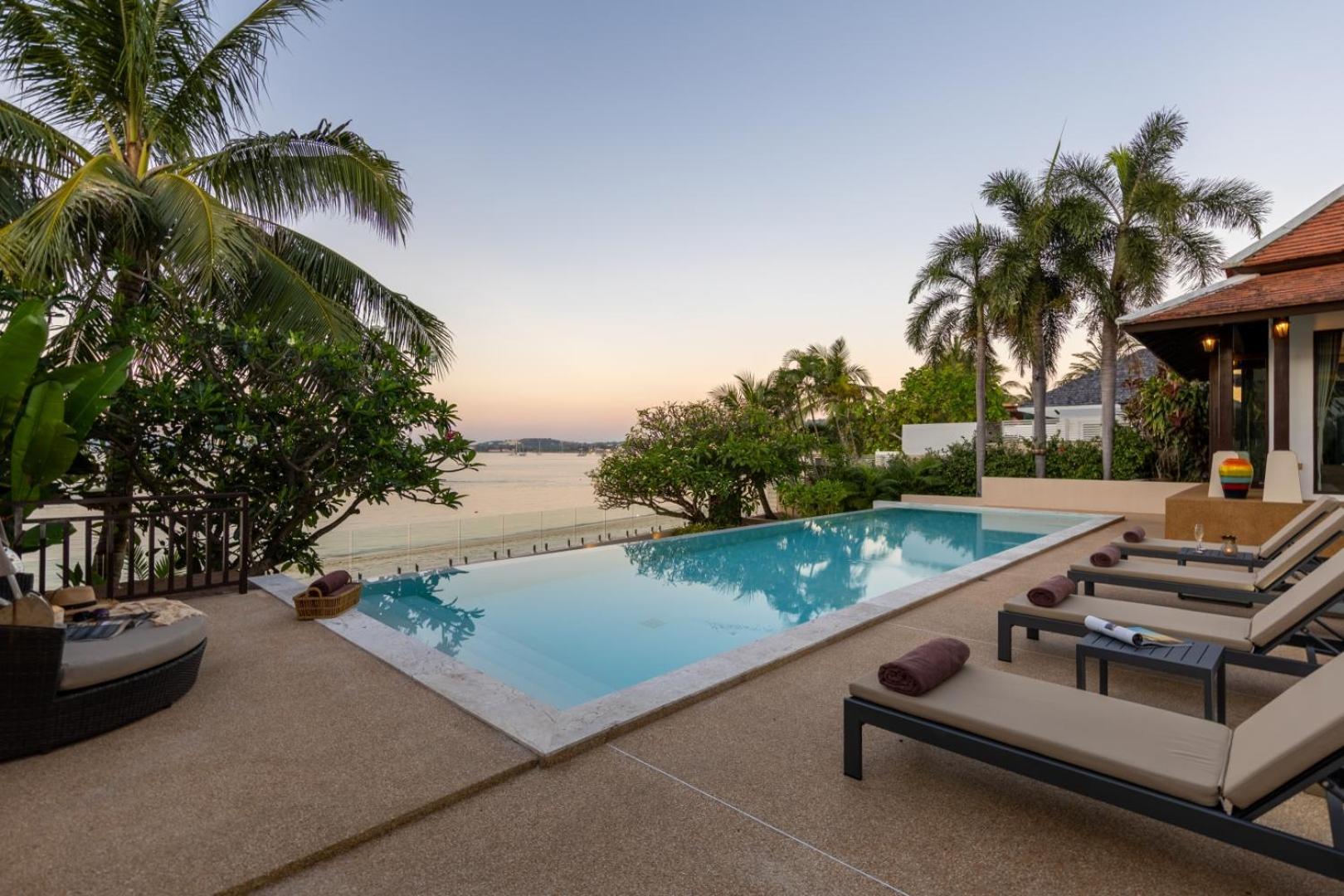 Bacaya Beachfront Villa Bang Rak Beach  Esterno foto